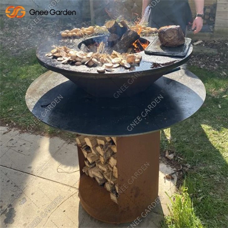 High Quantity Corten Steel BBQ Grill