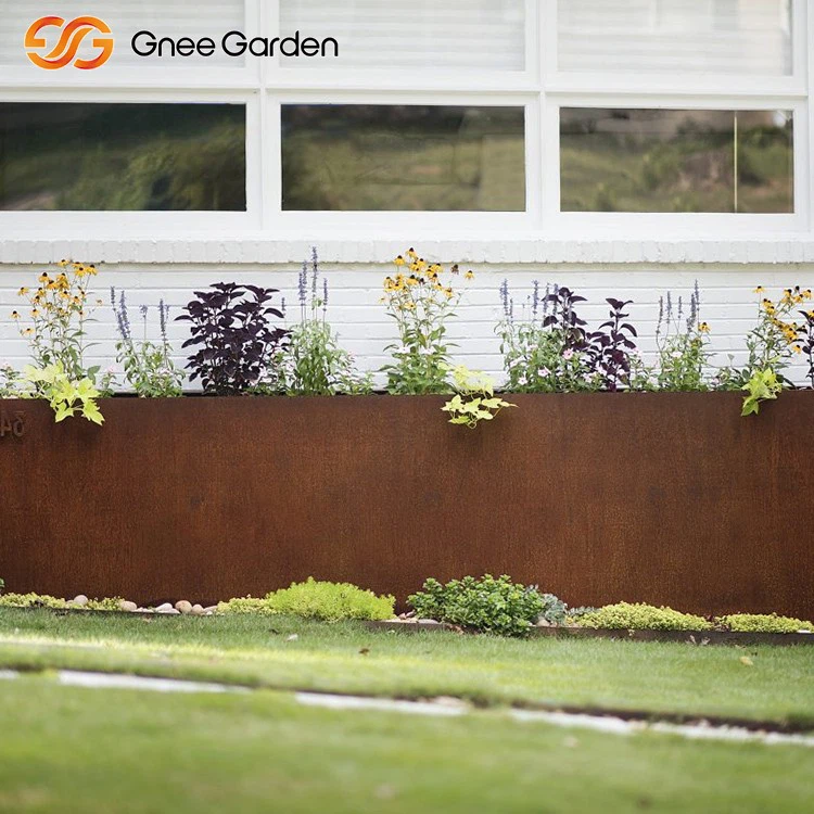 Corten Steel Metal Raised Garden Beds