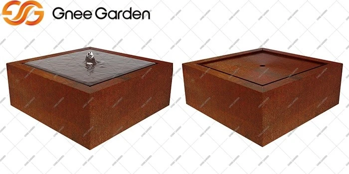 corten steel pond water feature corten steel pond water feature